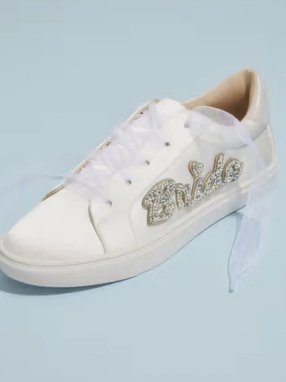 Betsey Johnson Jeweled Bride Blare Sneakers
